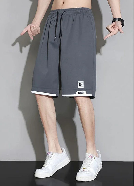 Man Short Pants Long Drawstring Bermuda Shorts for Men Graphic Black Essential Casual Designer Hot Deals Xl Fashion Thin in Bulk