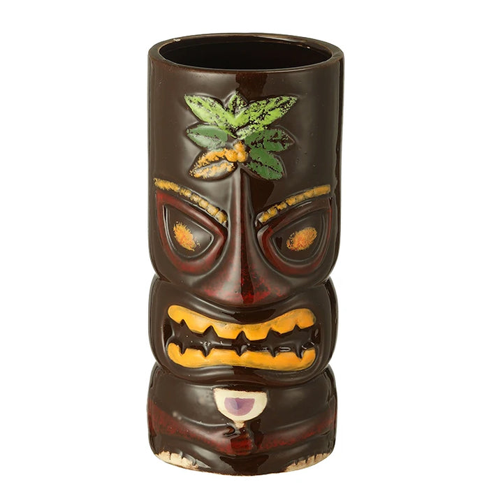 Hawaii Tiki Mugs Cocktail Cup Beer Beverage Mug Wine Mug Ceramic Tiki Mugs
