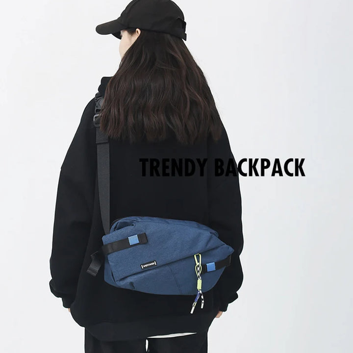 High Quality Nylon Panelled Waist Packs 2024 New Brand Unisex Chest Pack Casual Outdoor Travel Crossbody Bag Men Wasit Belt Bags