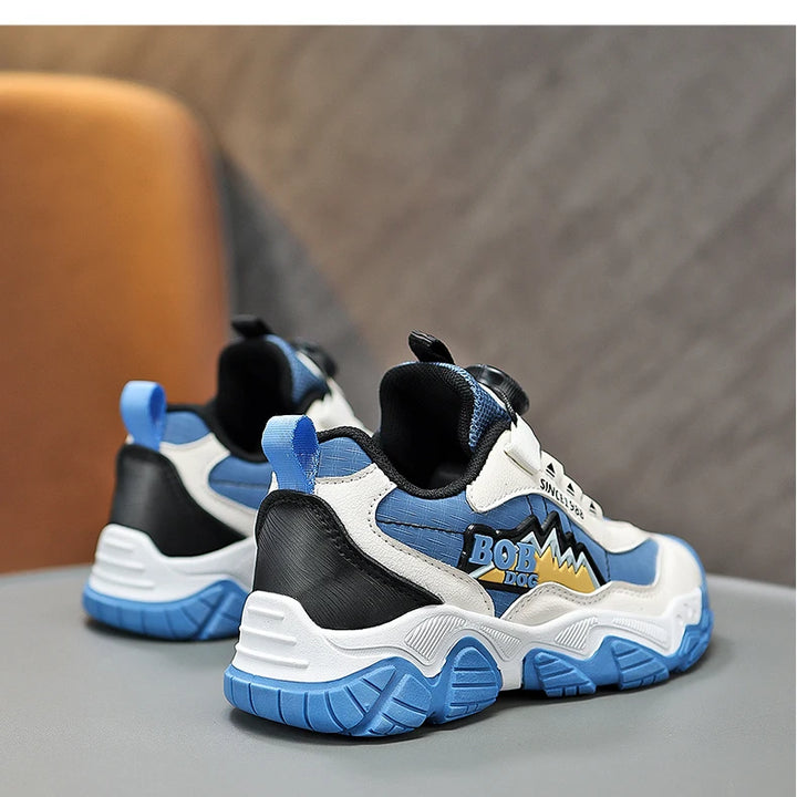 Original Knob Designer Sneakers Kids Trainers Platform Casual Sports Shoes For Boys Comfortable Breathable Children's Sneakers