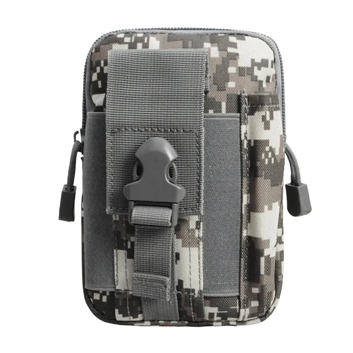 Mobile Phone Case Pouch Waist Bag Waterproof Nylon Multifunction Casual Men Waist Pack Male Small Bag