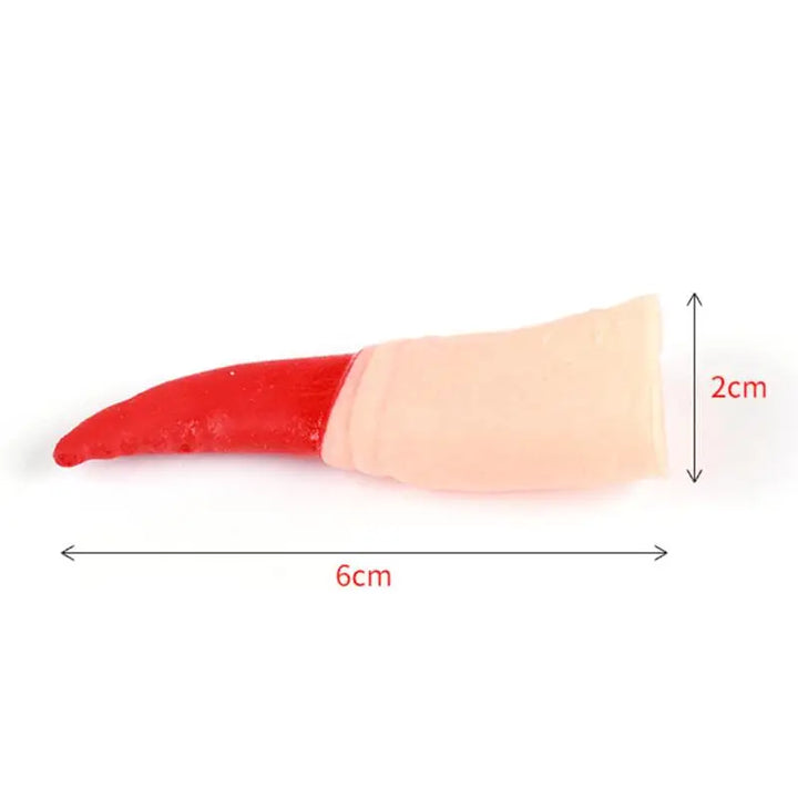 10pcs With Finger Nail Cover False Nails Witch Fingernail Claws Halloween Masquerade Finger Nails Cosplay Costume Trick Props
