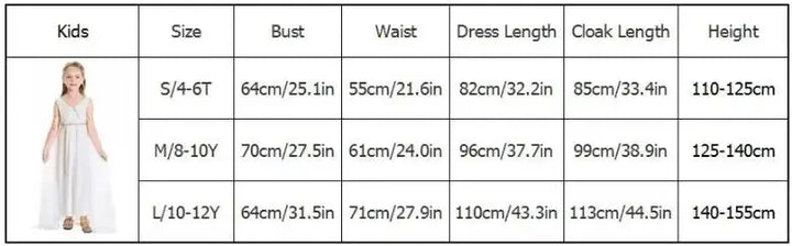 Halloween Costumes Greek Goddess Costume Girls Goddess Princess Cosplay Carnival Party Fancy Dress Up for Kids Children