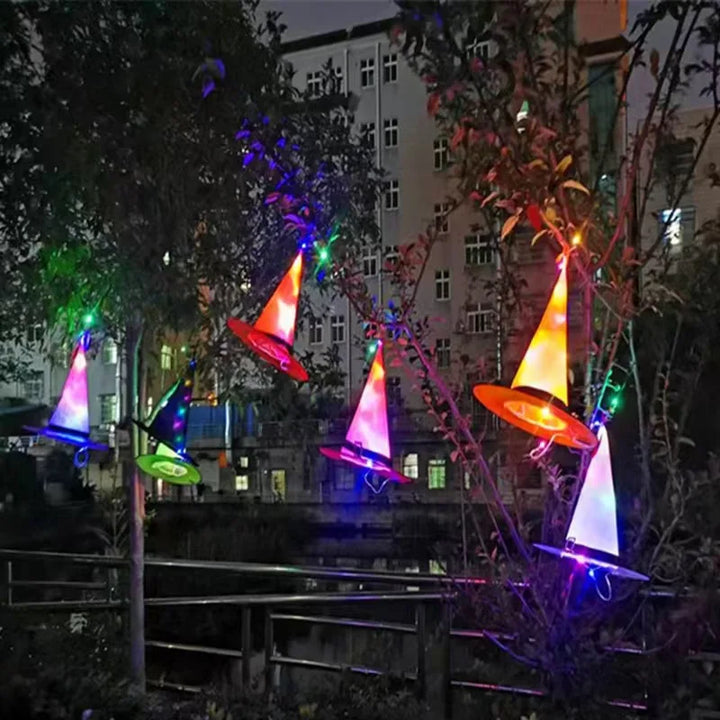 Halloween Glowing Hat Children Adult Party Dance Party Dress Up Witch Hat Halloween Decoration Halloween Mask декор для дома