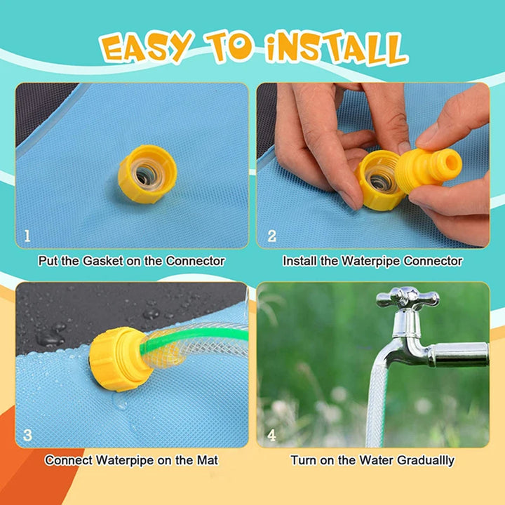🐾 Cool Down the Fun Way!
Treat your pup to our Dog Splash Pad – a safe, reusable water play mat that keeps your furry friend cool and active all summer long!
✅ Durable PVC material
✅ Easy to set up & clean
✅ Perfect for outdoor play

🛒 Get yours now!!!
