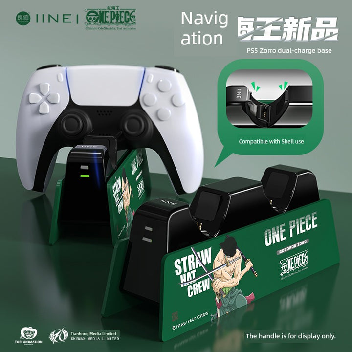 Good Value Ps5 Handle Charging Set Support Silicone Case Charging Ps5 Elite Handle Charging Base Double Charging Accessories