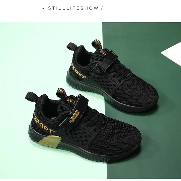 2024 Kids Sneakers Boys Casual Shoes For Children Sneakers Shoes Mesh Anti-slippery Fashion Tenis Infantil Menino Spring