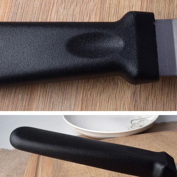 Kitchen Stainless Steel Scraper Cooking Spatula Barbecue Spatula Plate Barbecue Spatula Hamburger Spatula Cooking Utensils
