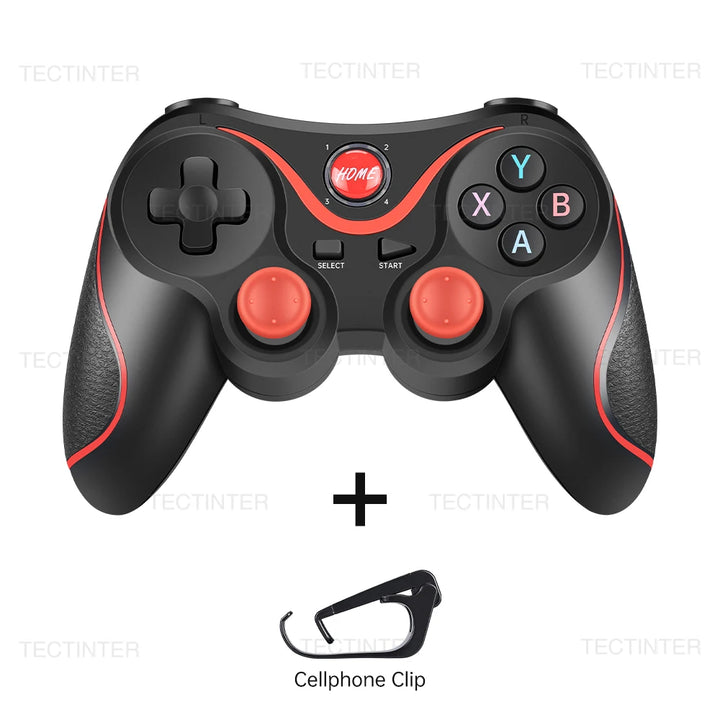 Terios T3 Support Bluetooth Controller Gamepad For Android Phone PC Joystick Controle Wireless Joypad For Switch/PS3 Accessorie