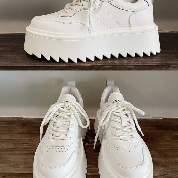 Men's Shoes Spring Autumn New Men Thick Soled Casual Sneakers High Quality Comfortable Soft Board Shoes Versatile Zapatos Hombre