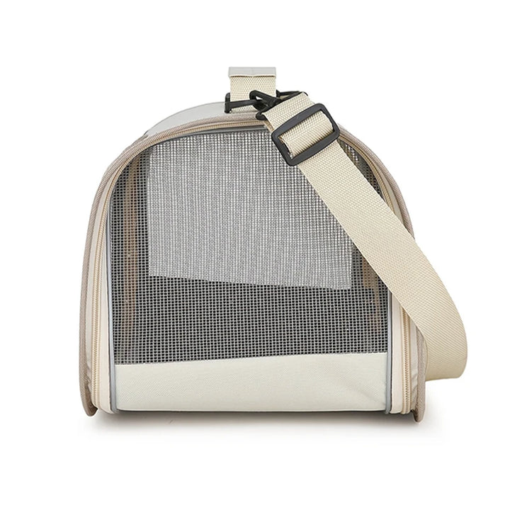 Portable Pet Carrier Bag for Small Dogs Cats Outdoor Foldable Cat Bag Breathable Cat Shoulder Bag Kitten Carrying Bag