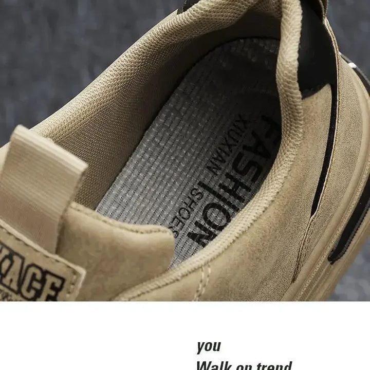 Men's shoes 2024 new spring and autumn season breathable versatile casual trendy shoes men's work lightweight sports board shoes