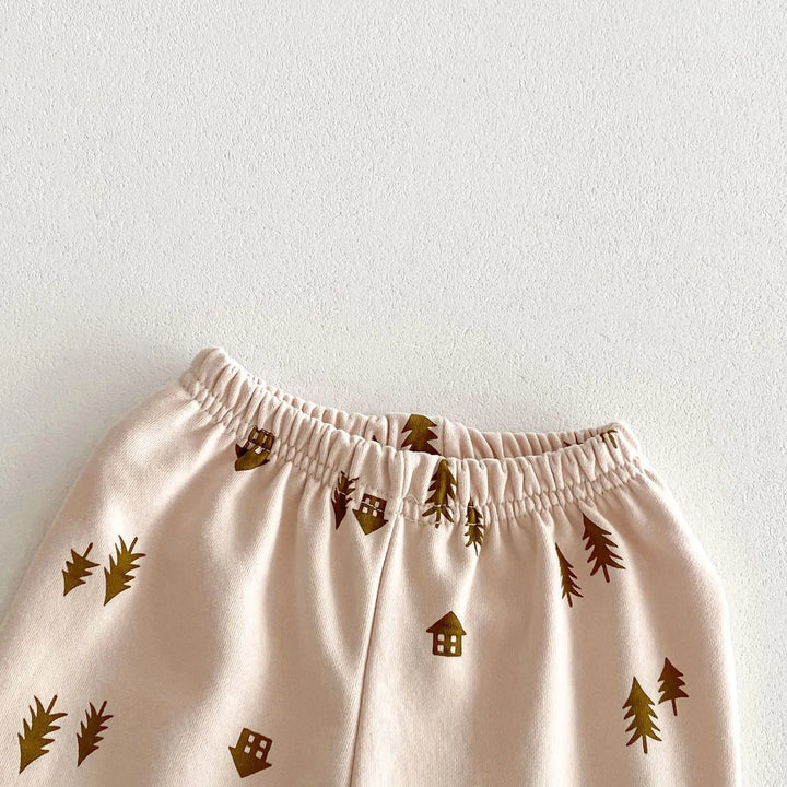 Newborn Baby Boy Girl Clothing Sets Spring Clothes 2PCS Outfits Long Sleeve Hoodie Top Sweatshirt+Elastic Pants Baby Items
