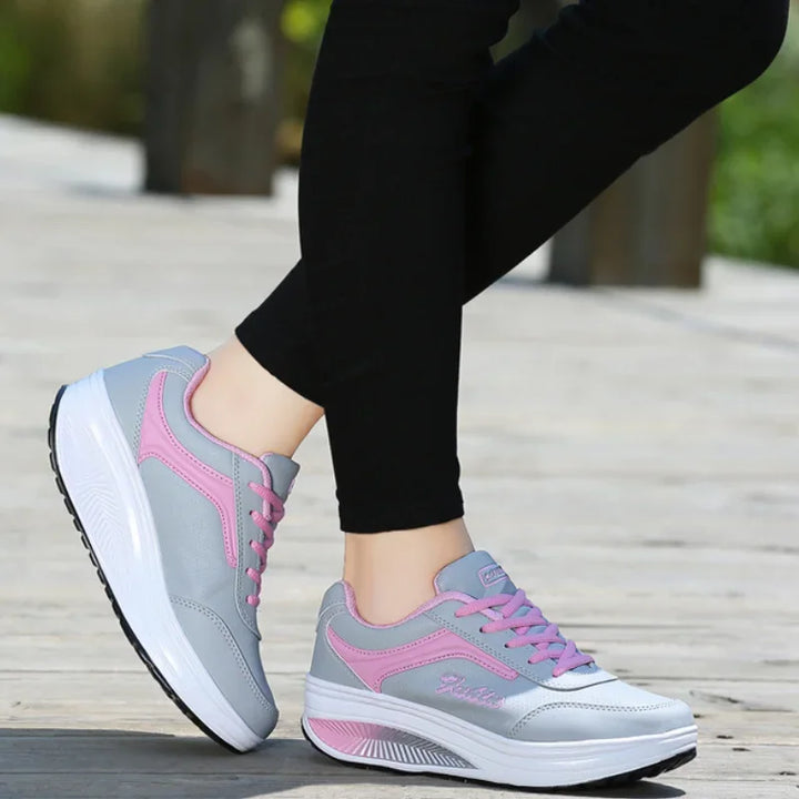 👟 Step Up Your Style & Comfort
✨ Women’s Fashion Sneakers – Trendy, vulcanized design with a comfy blatform sole
💖 Lightweight, breathable & made for all-day wear
👣 Perfect for walking, casual looks & everyday outfits
📏 Available in plus sizes – becau