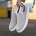 New Casual  Sneaker Canvas Boys Fashion Slip-on Vulcanized Flat