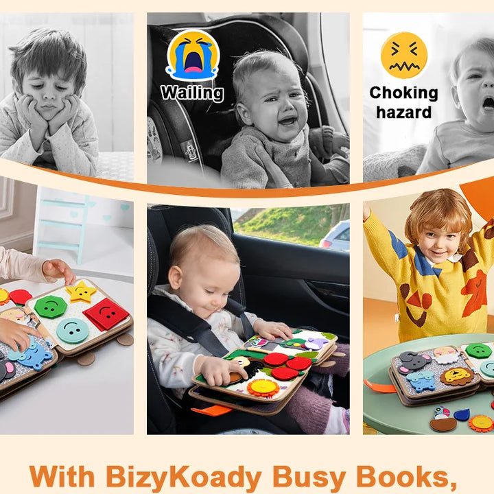 Baby Toy Soft 3D Cloth Book First Book Montessori Infant Early color Cognitive Educational Toys Learning Basic Life Skills Toys