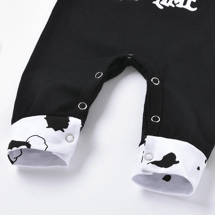 Halloween Newborn Baby Clothes Babe Boy Jumpsuit 2024 Fashion Letters Nightmare Before Nap Long Sleeve Hooded Romper