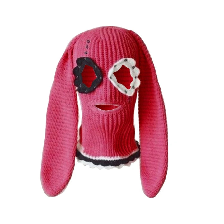 Halloween Balaclavas Long BunnyEar Hat Hat Funny Balaclavas Hat Rabbit Ears Balaclavas Long Ear BunnyBalaclava