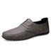 Leather Men Shoes Fashion Formal Men Shoes Moccasins Italian Breathable Male Driving Shoes Black Plus Size 38-47