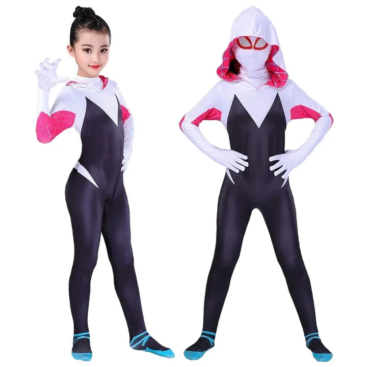 Halloween Kids Costumes Superhero Animal Cosplay Outfits, Breathable Safe Material for Party Dress-Up, Unisex Boy Girl Toddler
