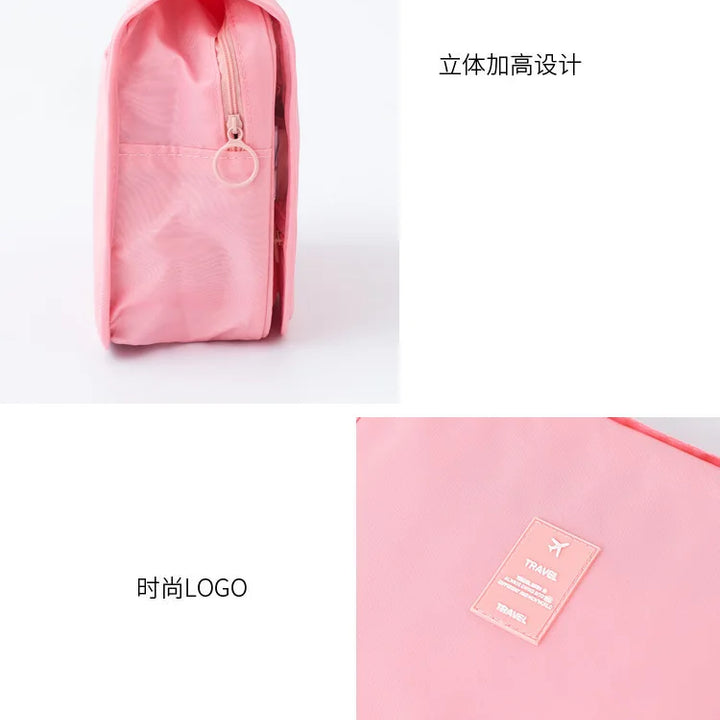 High Quality Cosmetic bag travel portable large-capacity hook wash bag multifunctional portable cosmetic storage finishing bag