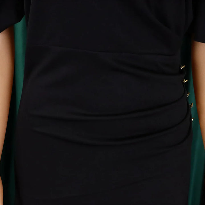 FairyShely Solid Short Sleeve Plus Size Long Dress Women O Neck Large Big Dresses Lady Summer Party Tight Curvy Dress