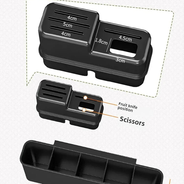 Kitchen utensil drain pipe drain storage rack countertop utensil drain, chopstick storage rack with cup holder