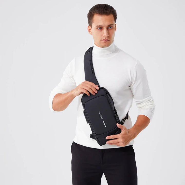 🧳 Style Meets Security
🖤 Men’s Designer Crossbody Chest Bag – Sleek, compact & anti-theft
💼 Made with premium PU leather for a classic, polished look
🔒 Multiple pockets for phone, wallet & essentials
Perfect for daily wear, travel, or on-the-go advent