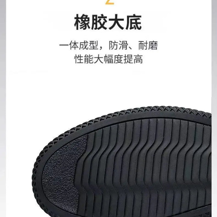 Mens PU Leather Loafers Non Slip Walking Flats Breathable Outdoor Slip on Casual Shoes for Male Work Office Driving Sneakers2