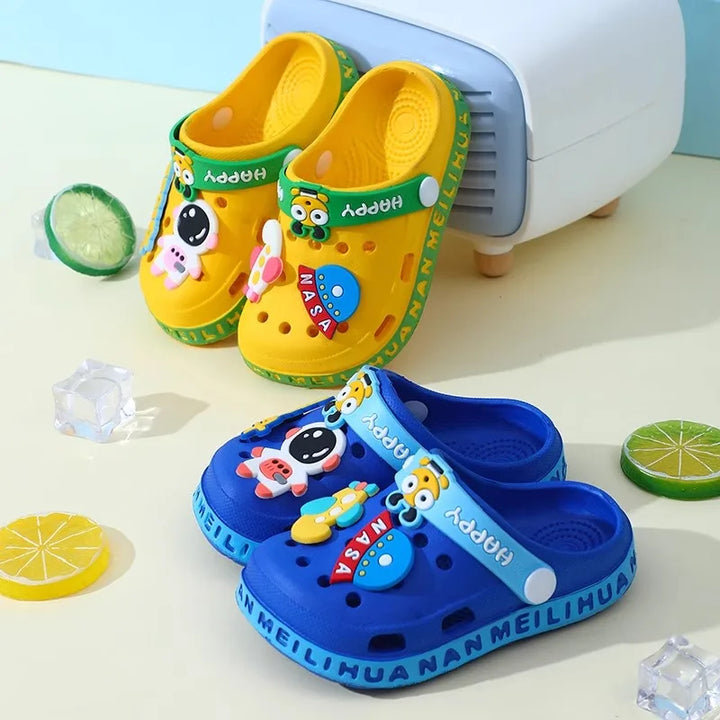 Kids' Cartoon Baby Soft-Sole Sandals – Ultra-Light Non-Slip Infant & Toddler Open-Toe Beach Sandals for Boys and Girls