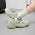 Women Sneakers Spring Summer Wear New Genuine Leather Retro Fashion Casual Flats Women Lace-up German Training Shoes Women