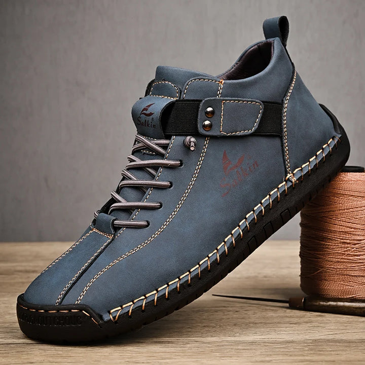 🆕 New 2024 Arrival – Handmade Leather Perfection
Upgrade your look with our Handmade Leather Sneakers & Ankle Boots – crafted for comfort, built for the outdoors, and designed for everyday style.
✅ Premium leather
✅ Solid color finish
✅ Urban + outdoor r