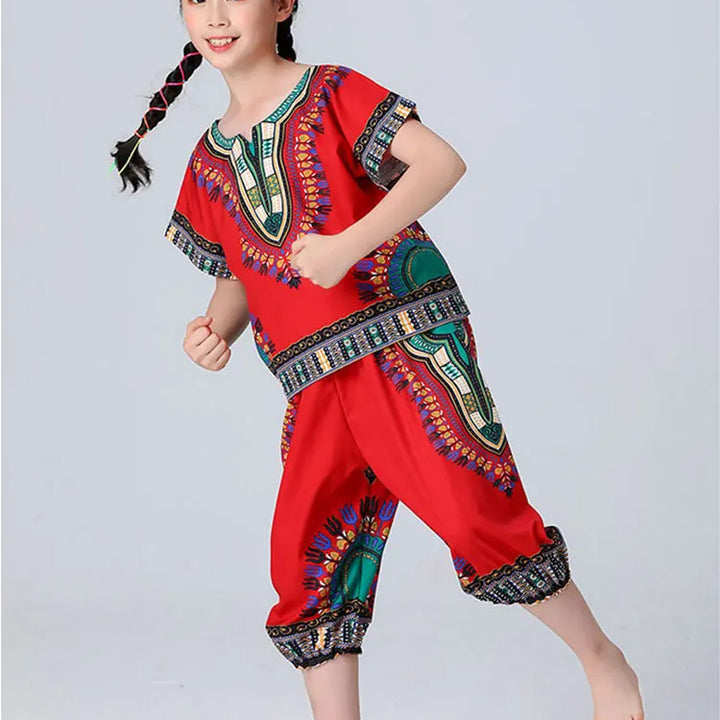 Halloween Cosplay Costume Children Savage Caveman Costumes Boy Leopard Flintstone African Tribal Hunter Indians Clothing Girl