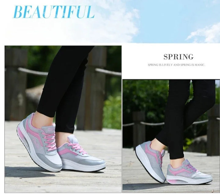 👟 Step Up Your Style & Comfort
✨ Women’s Fashion Sneakers – Trendy, vulcanized design with a comfy blatform sole
💖 Lightweight, breathable & made for all-day wear
👣 Perfect for walking, casual looks & everyday outfits
📏 Available in plus sizes – becau
