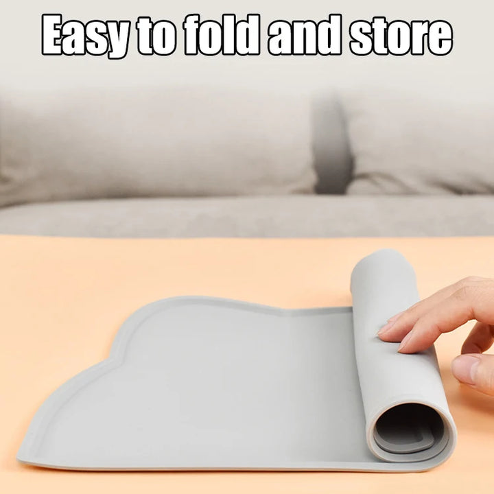 1PC Pet Placemats Are Waterproof And Non-slip To Prevent Food And Water Spills And Easy To Clean For Dogs And Cats