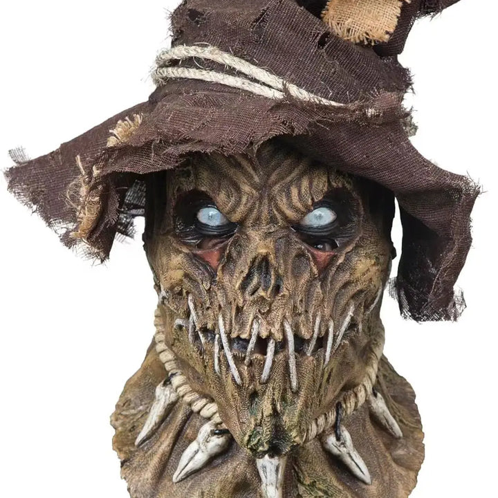 Halloween Cosplay Headgear Halloween Party Big Mouth Nail Horror Mask Latex Ghost Day Soft Simulated Headset Dress Up Props