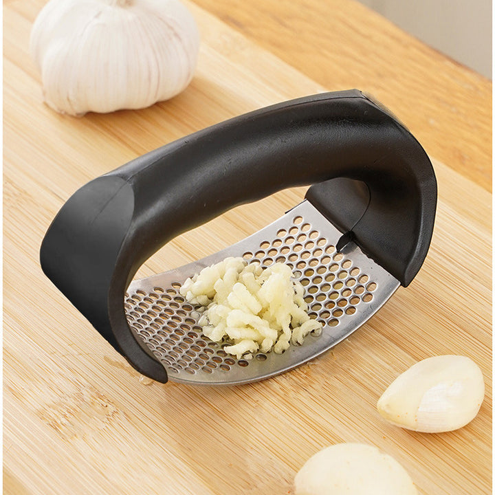 Stainless Steel Garlic Press Crusher Manual Garlic Mincer Chopping Garlic Tool Fruit Vegetable Tools Kitchen Accessories Gadget