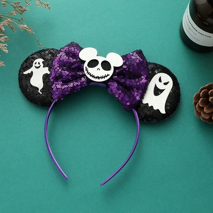 Halloween Bat Headband Children Dress Up Headwear Hairband Accessories Witch Costume Supplies Props Happy Helloween Party