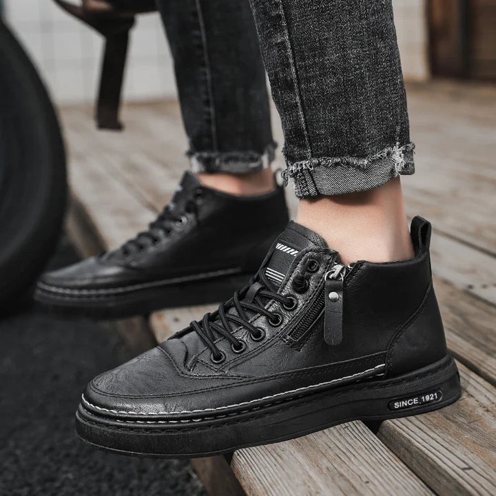 All-Occasion Comfort in Every Step
Discover our Men’s High-Top Leather Boots – sleek, durable, and made for every moment. From casual days to dressed-up nights, these boots do it all.
✅ Comfortable fit
✅ Premium leather
✅ Perfect for any occasion