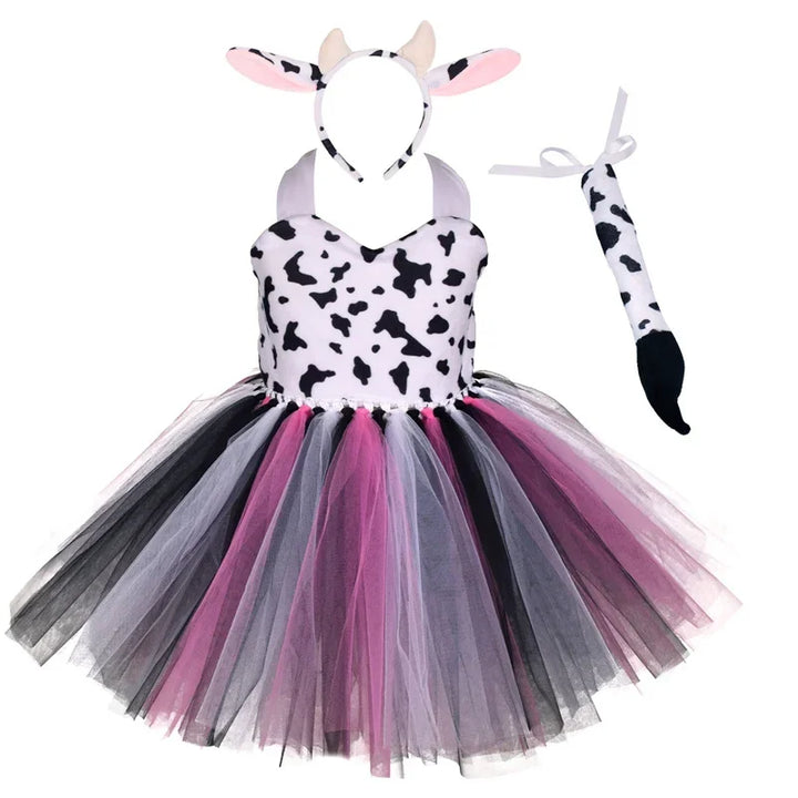 Wild and Wonderful!
Cute animal prints and a fluffy tutu make this costume perfect for Halloween, birthdays, or school plays. Soft, comfy, and full of forest fun!
🦓 Includes: Animal print tutu dress
🎉 Occasions: Halloween, birthdays, themed parties.