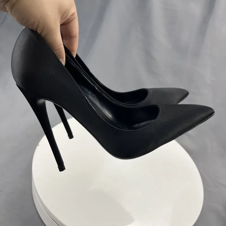 👠 Tikicup Satin High Heels – All Black Elegance
Chic, sexy, and made to impress.
✅ Pointed toe elegance
✅ Formal & fashionable
✅ Perfect for parties or formal looks

🛒 Shop now at www.clickmart.com