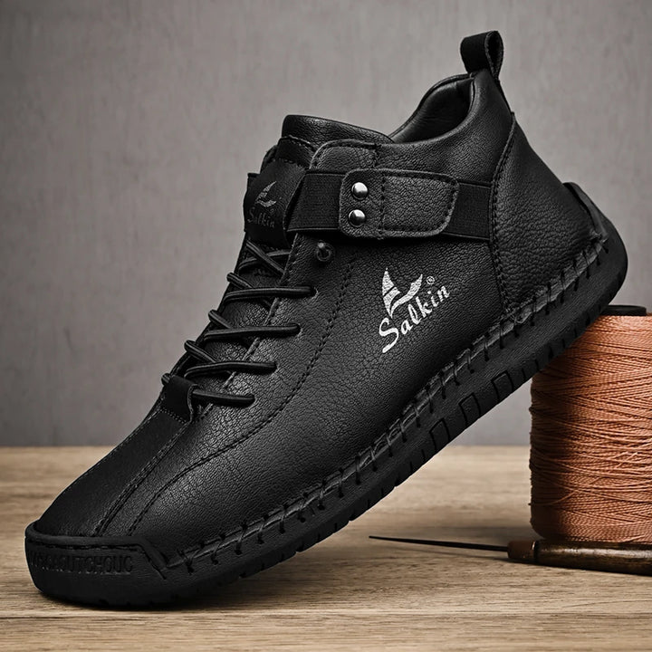 🆕 New 2024 Arrival – Handmade Leather Perfection
Upgrade your look with our Handmade Leather Sneakers & Ankle Boots – crafted for comfort, built for the outdoors, and designed for everyday style.
✅ Premium leather
✅ Solid color finish
✅ Urban + outdoor r