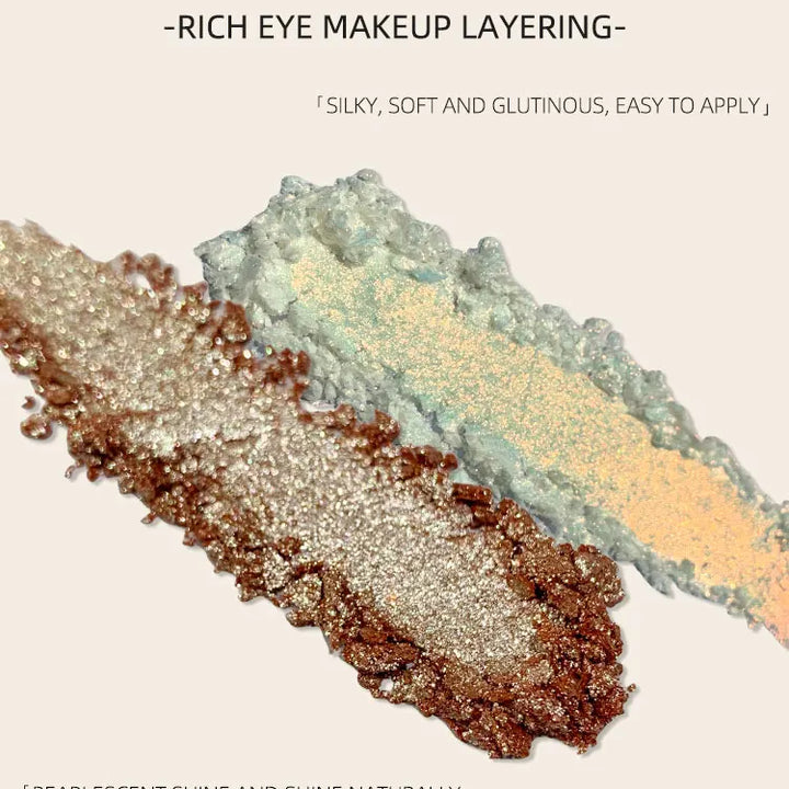 Sheeneffect High Pigmented Quality Cosmetic Most Sparkling Optical Monochrome Chameleon палетка теней