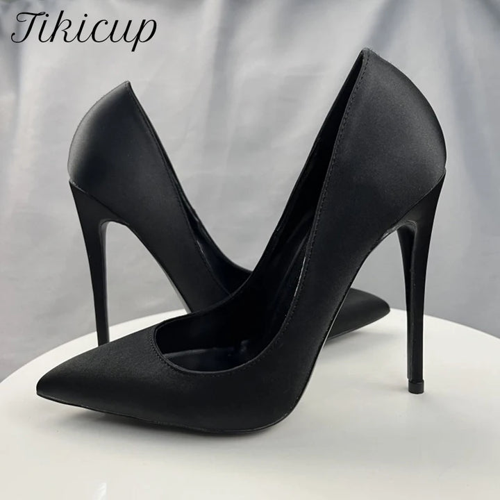 👠 Tikicup Satin High Heels – All Black Elegance
Chic, sexy, and made to impress.
✅ Pointed toe elegance
✅ Formal & fashionable
✅ Perfect for parties or formal looks

🛒 Shop now at www.clickmart.com