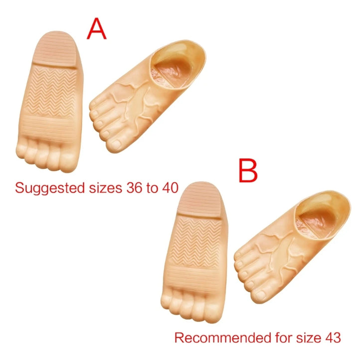 Halloween Funny Shoes Big Shoes Unisex Funny Shoe Prank Props for Men Women, Halloween Cosplay Dropship