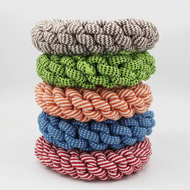 Pet Dog Rope Toy Durable Chew Bite Resistant Pet Toys for Medium Large Dogs Golden Retriever Pitbull Labrador Supplies