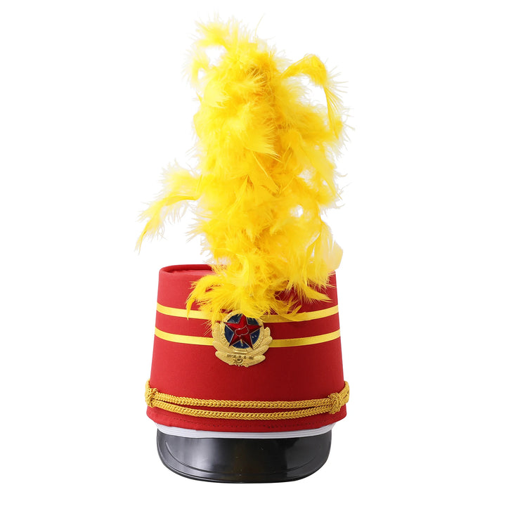 Nutcrackers Hat - Soldier Hat - Drum Major Hat - Marching Band Hat - Children Adult Halloween Cosplay Soldier Costume Party Hat