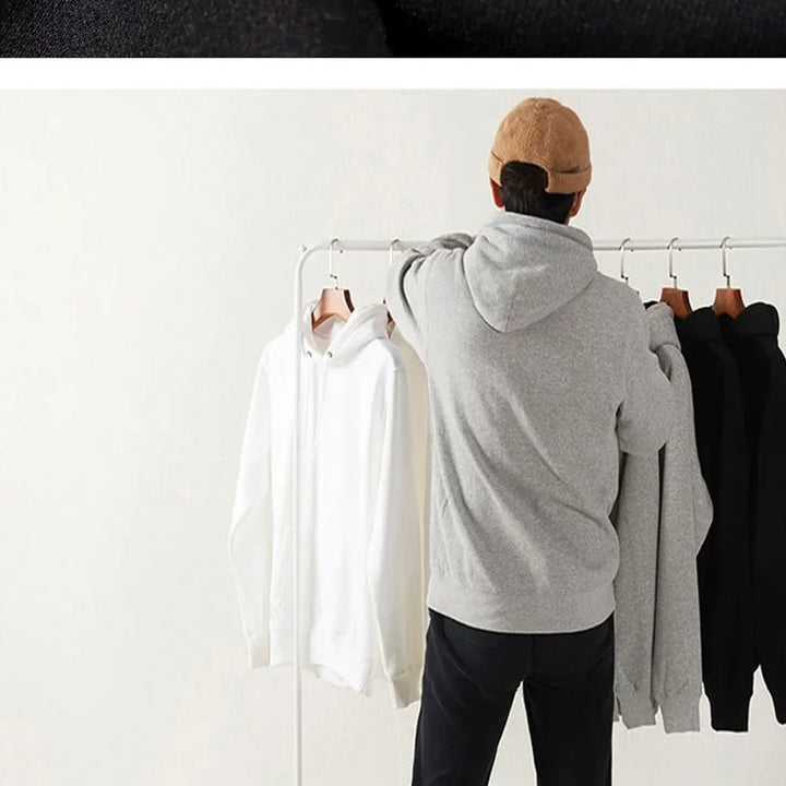 Halloween Cute Big Mouth Head Printing Hoodie Men Oversize Loose Hoody Fashion Casual Streetwear Pullover Fleece Sweatshirt Man