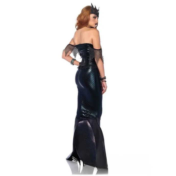 Halloween Cosplay Withch Mermaid Dress Sexy Princess Gothic Costume Fantasy Wizard Evening Outfits for Woman Carnival Party