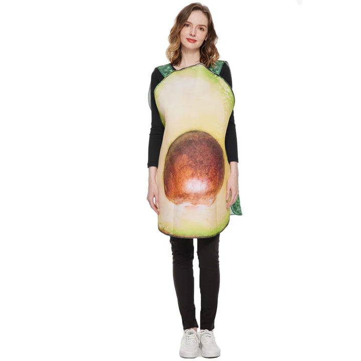 Halloween Adult Funny Cosplay Fruit Vegetable Costume Banana Carnival Dress Up Outfit Couple Party Purim Fancy Dress Stage Show